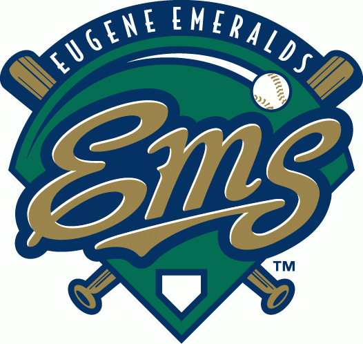 Eugene Emeralds 2004-2009 Primary Logo iron on heat transfer